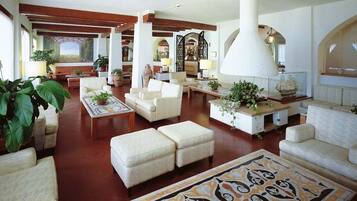 Sala de estar en el lobby