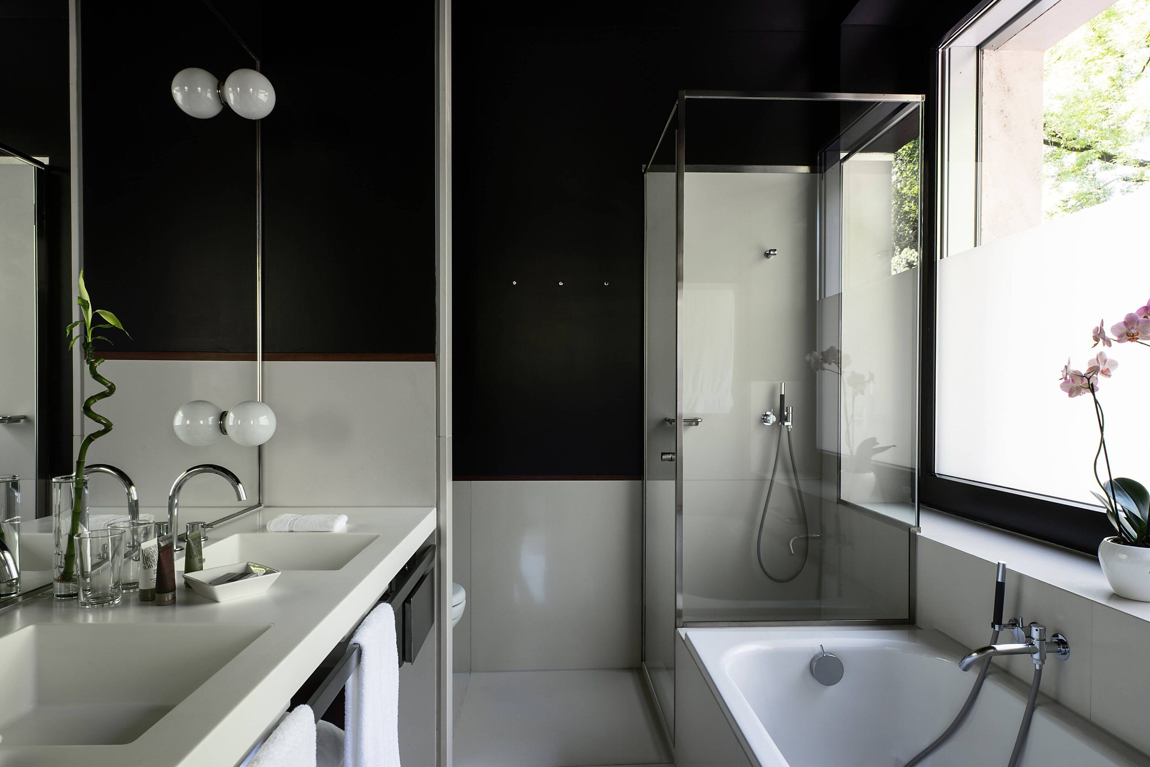 free toiletries, hair dryer, bathrobes, slippers