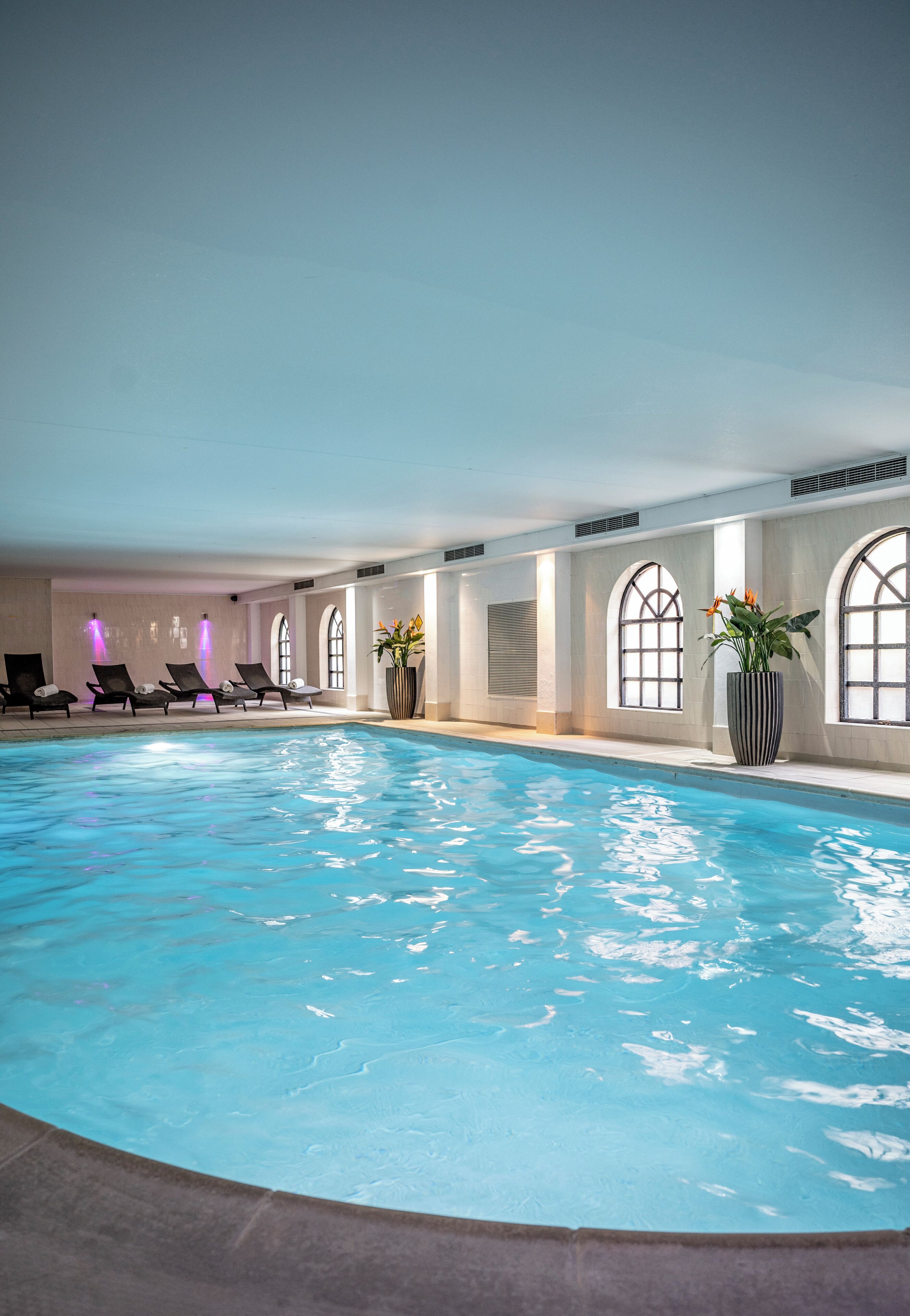 Indendørs pool, liggestole