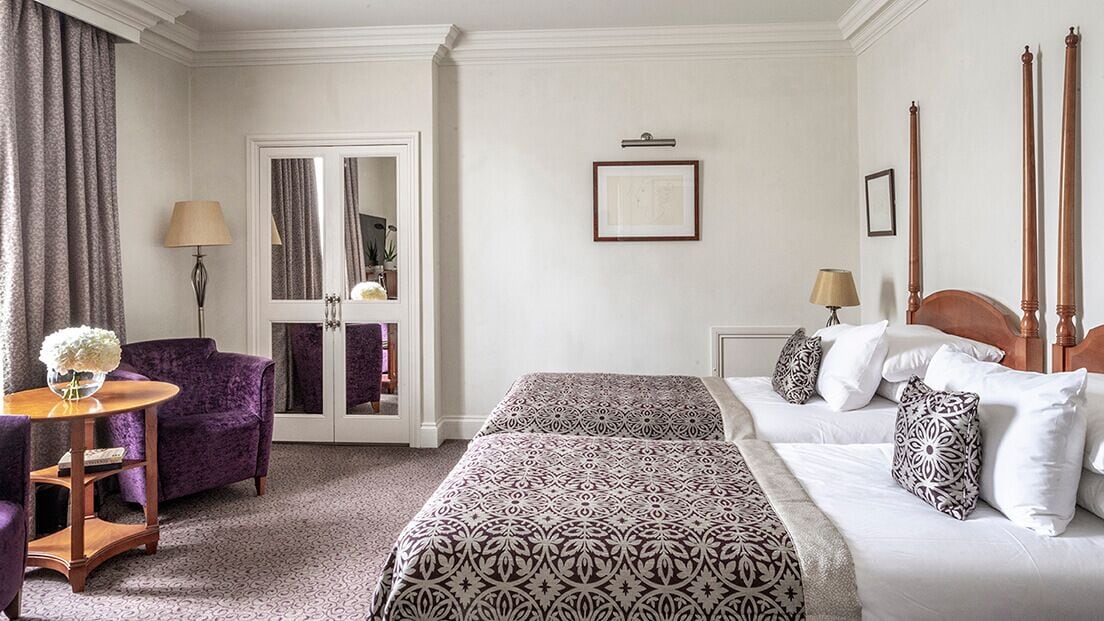 executive double room | hypo-allergenic bedding, in-room safe, individually decorated