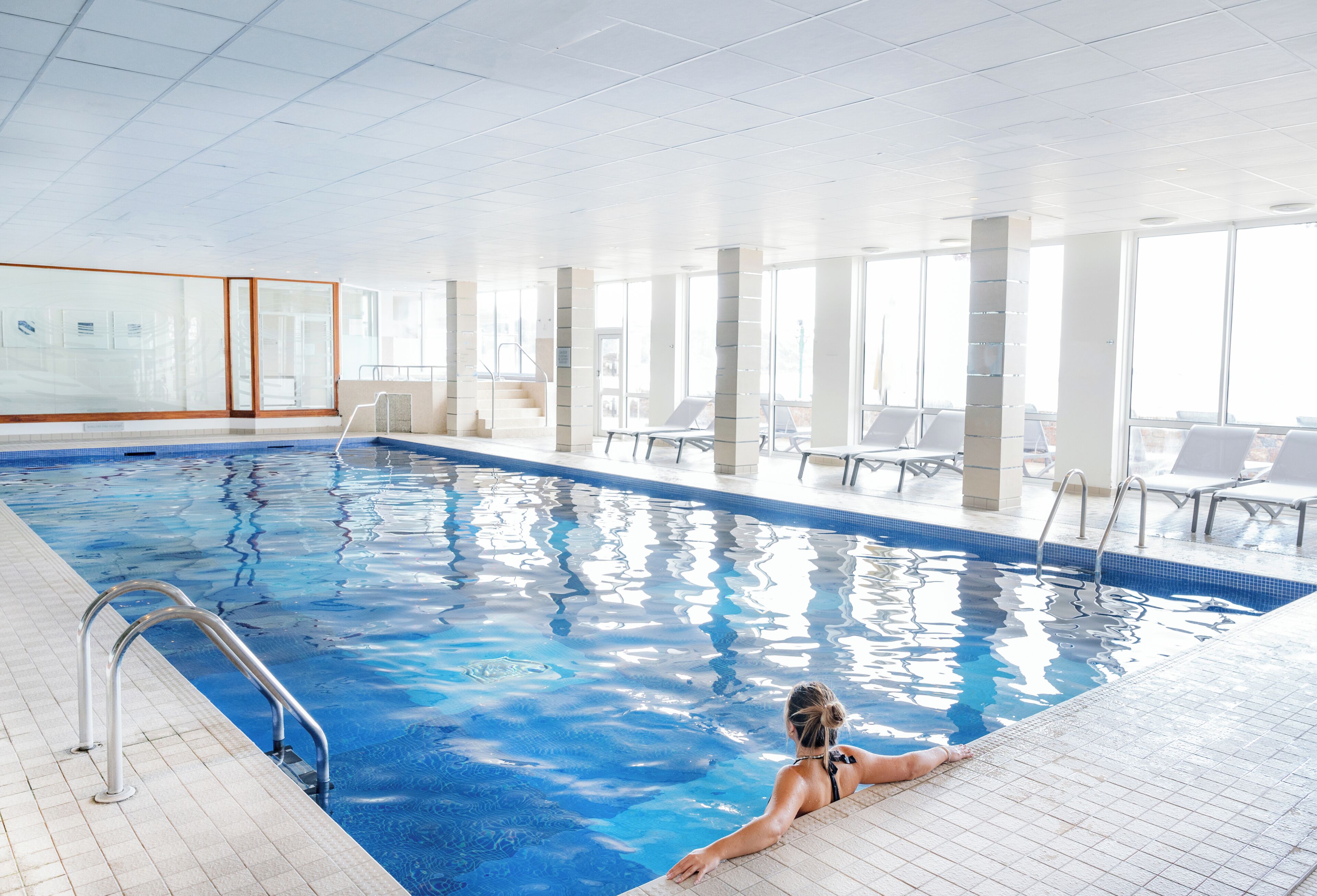 Piscine couverte
