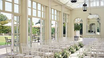 Indoor wedding