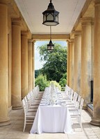 Zona para bodas al aire libre
