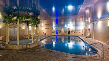 Indoor pool, outdoor pool