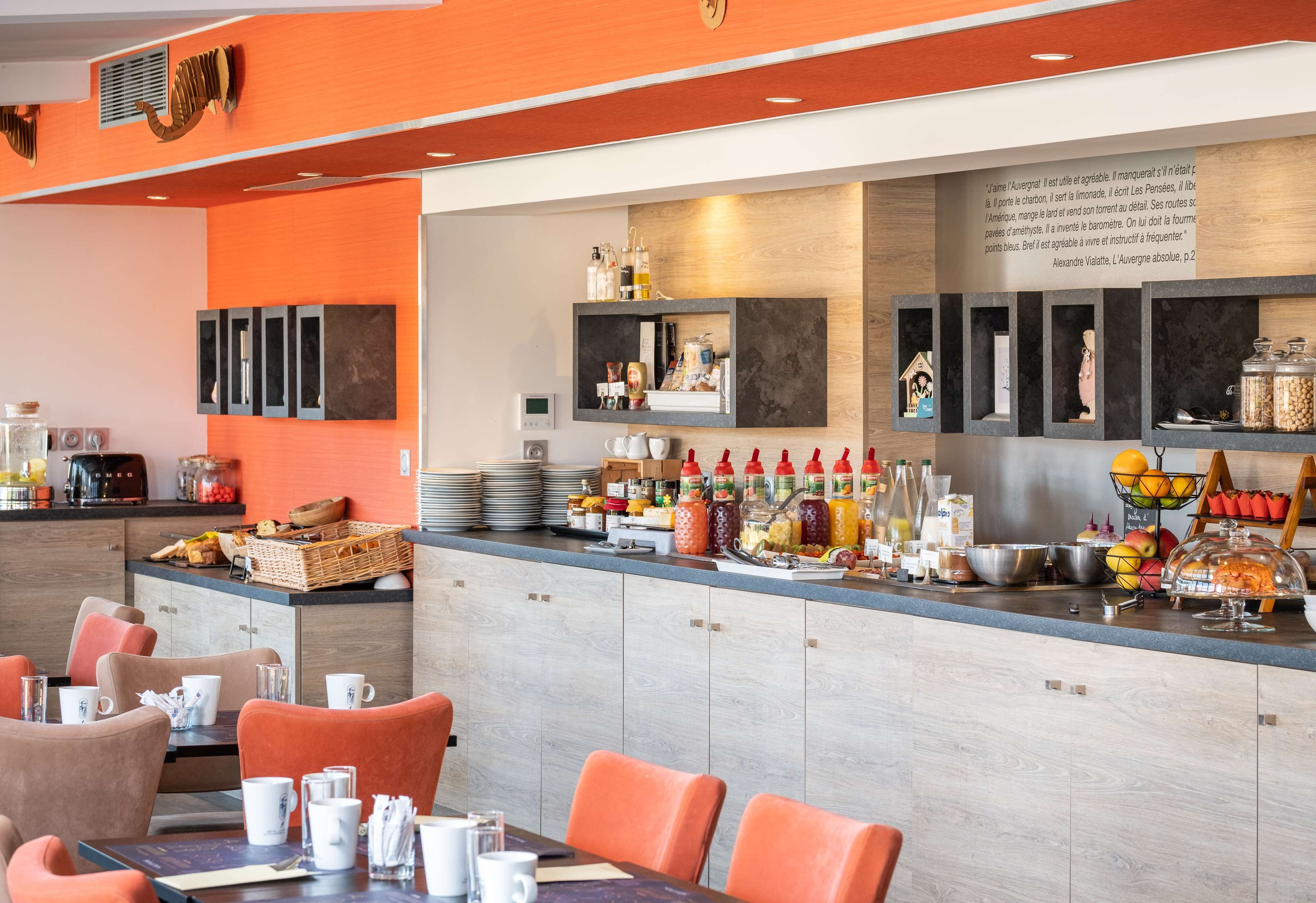 daily buffet breakfast (eur 19 per person)