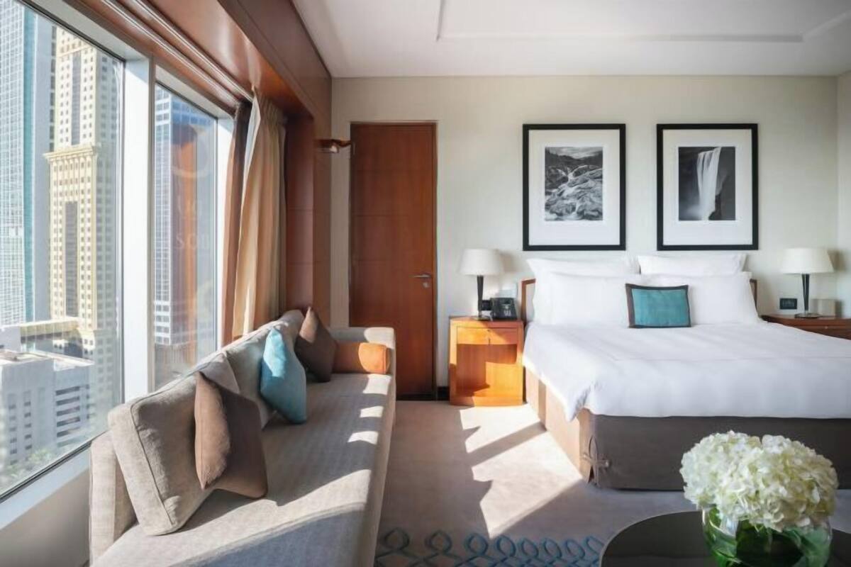 Ropa de cama de alta calidad, colchones Select Comfort, minibar