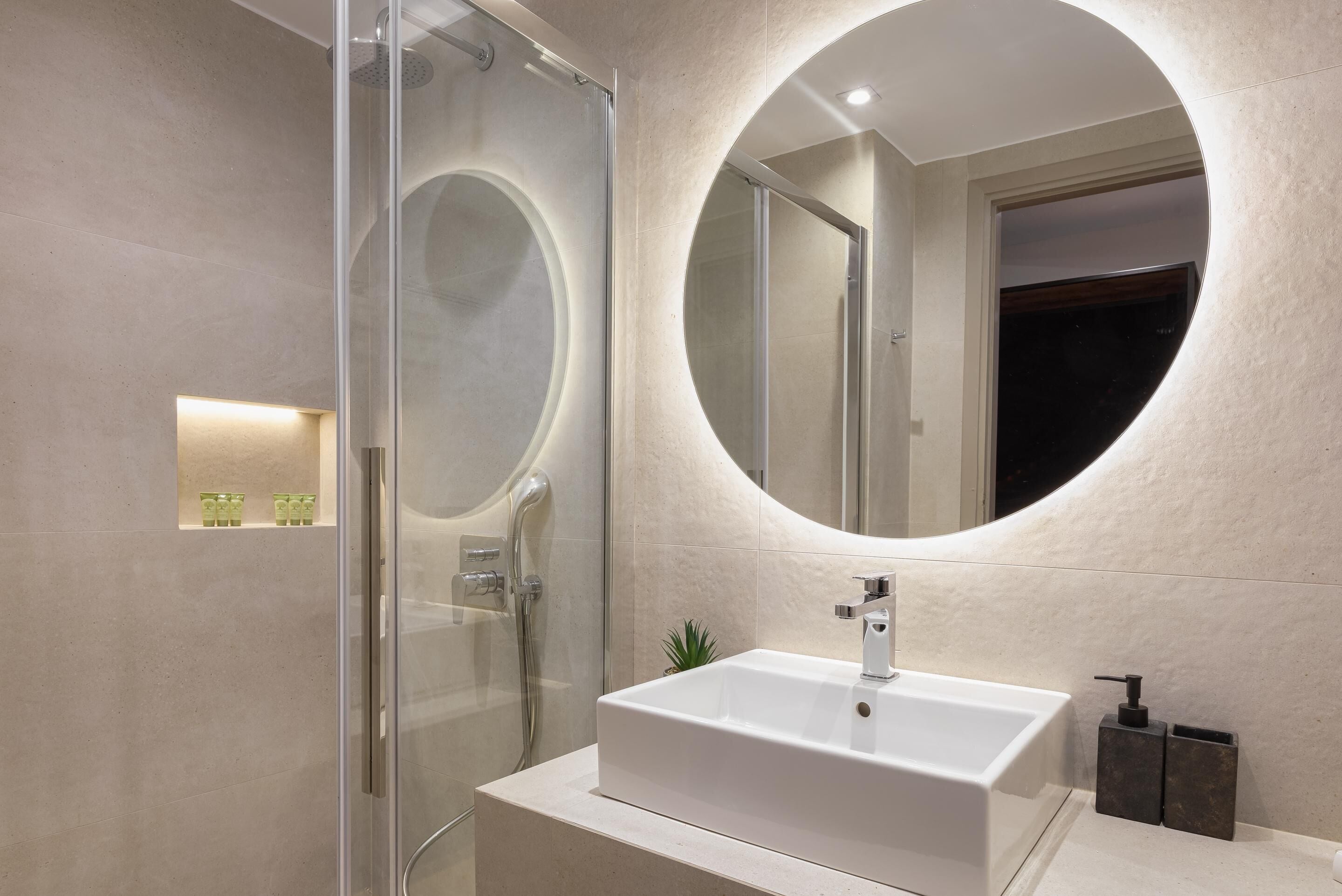 free toiletries, hair dryer, towels, soap