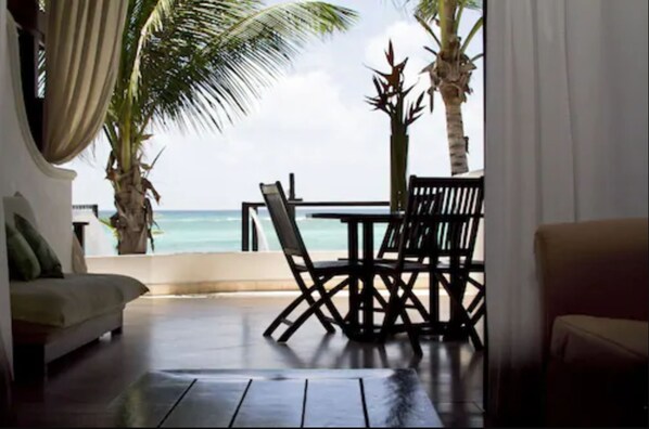 Suite, aan zee | Terras