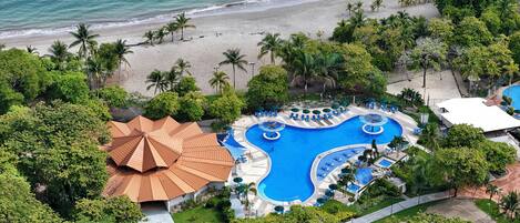 Free beach shuttle, beach massages, rowing