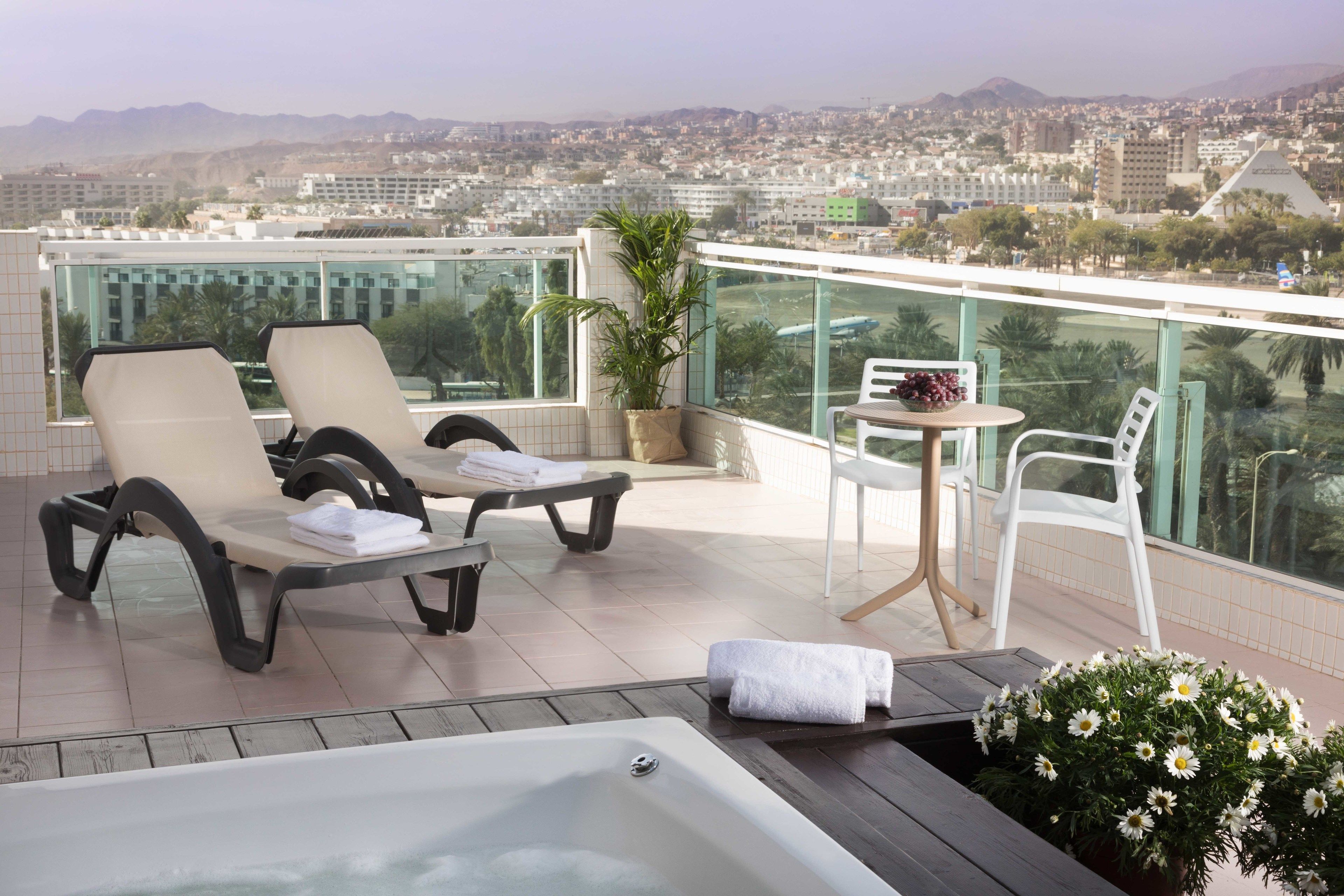terrace room with outdoor jacuzzi | view from room