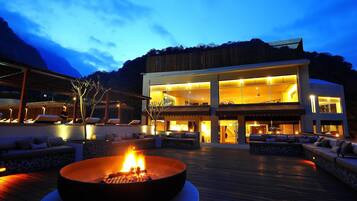 Terrasse sur le toit