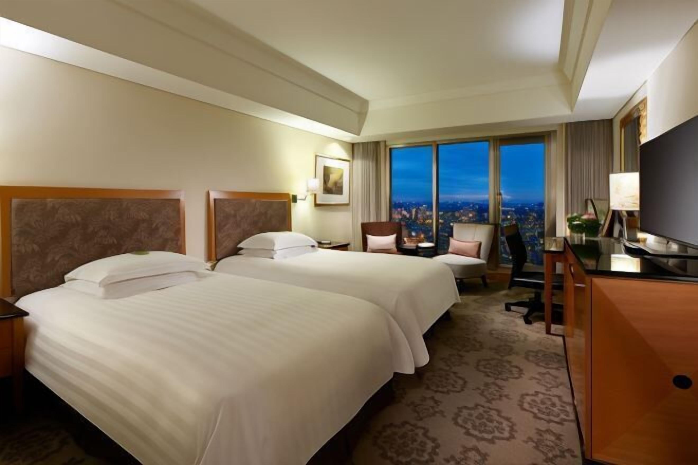 Premium bedding, down duvets, in-room safe, desk