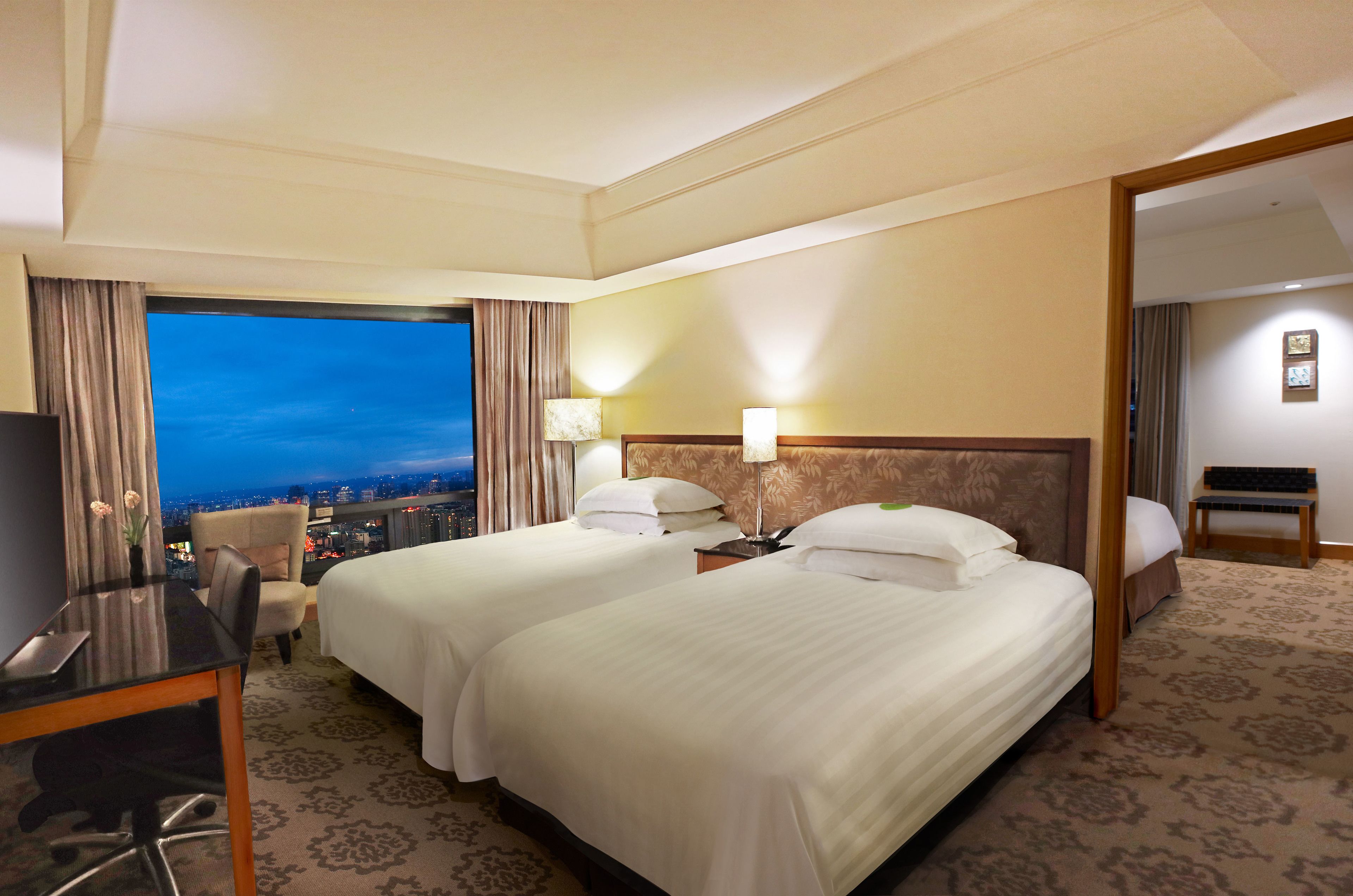 family suite | premium bedding, down duvets, in-room safe, desk