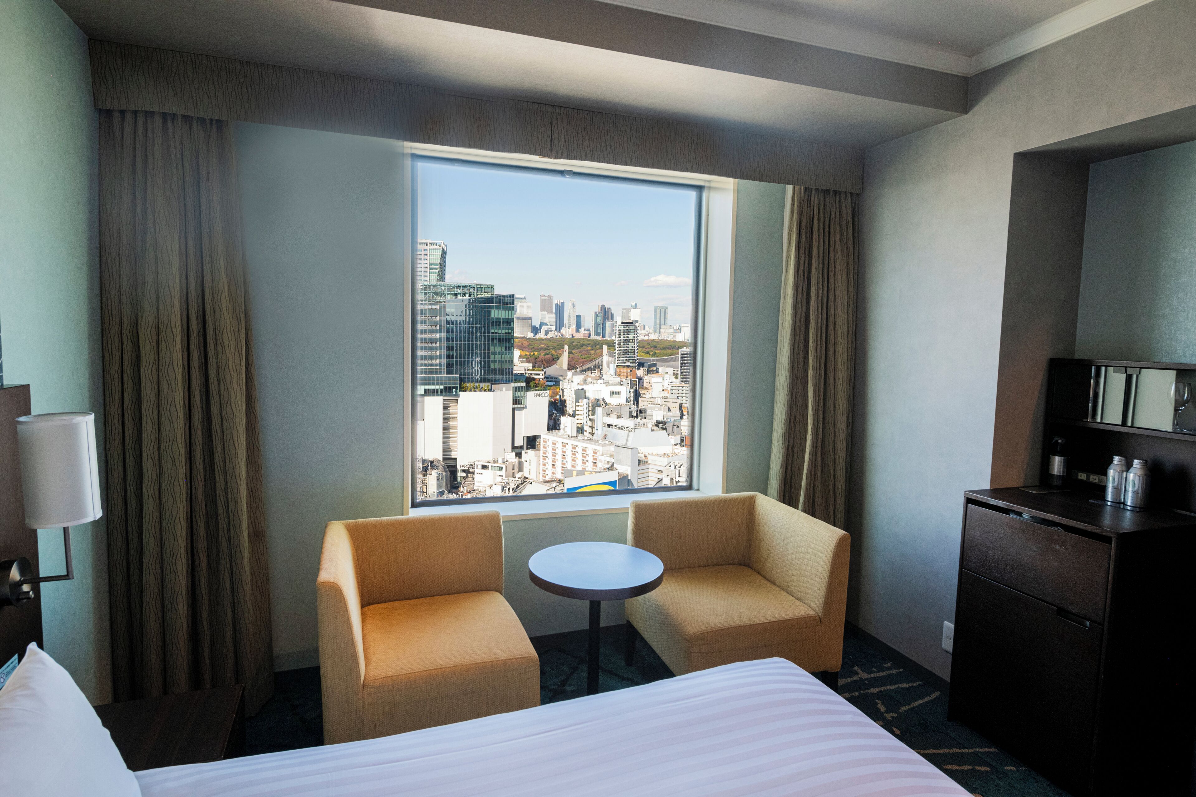 excel double room - non-smoking | premium bedding, in-room safe, blackout curtains, iron/ironing board