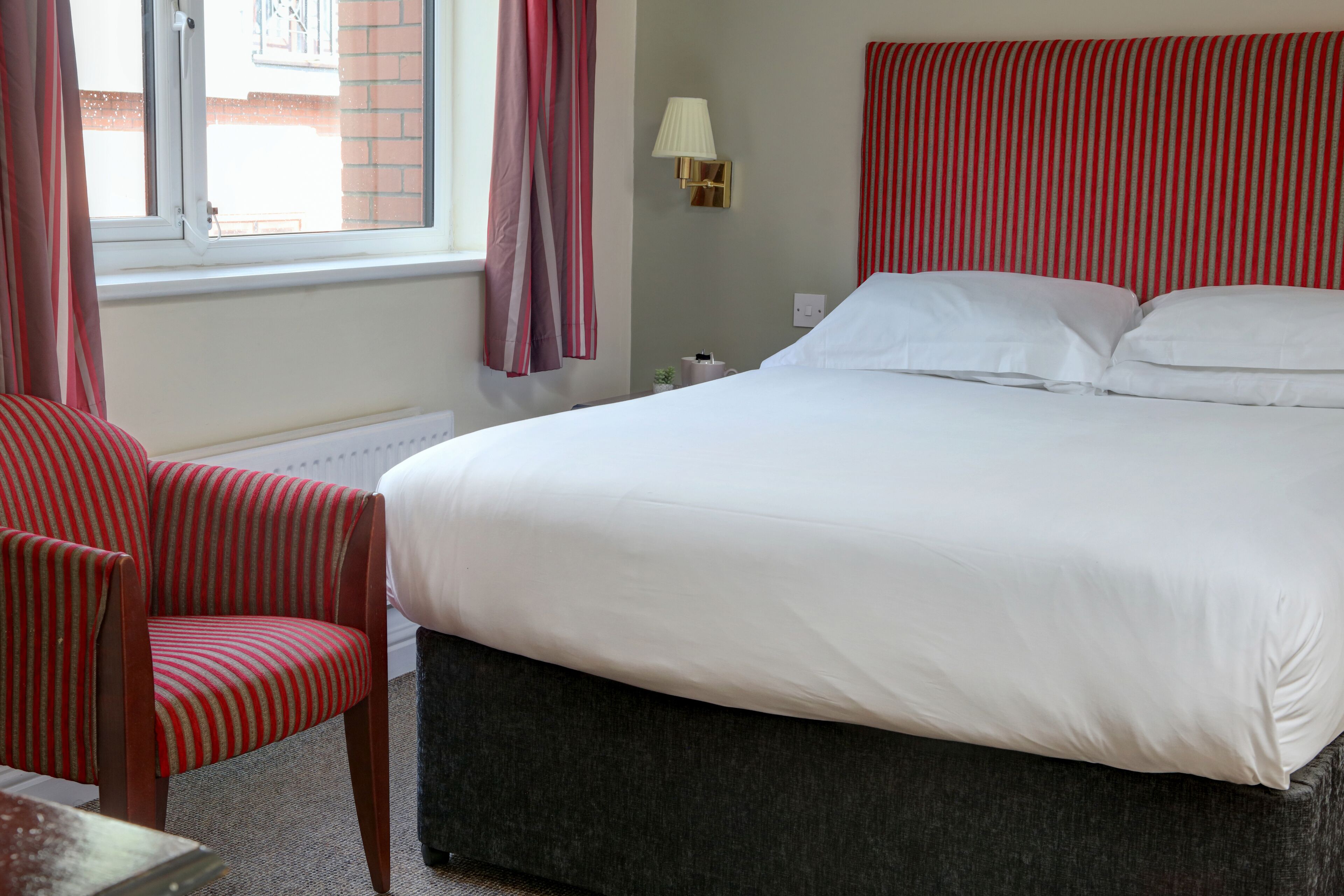 desk, iron/ironing board, free wifi, bed sheets