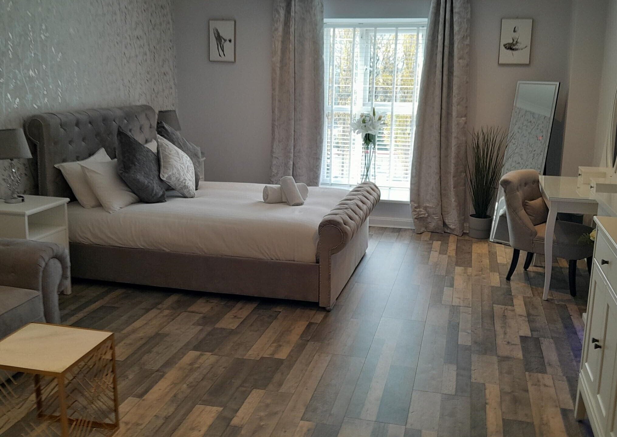 Deluxe-Doppelzimmer | Schreibtisch, Bügeleisen/Bügelbrett, kostenloses WLAN, Bettwäsche