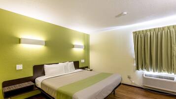 Deluxe Room, 1 King Bed, Non Smoking, Refrigerator & Microwave | Laptop workspace, free WiFi, bed sheets