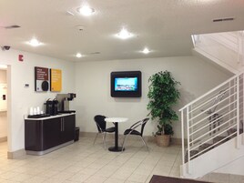 Sala de estar en el lobby