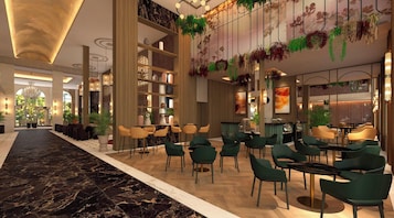 4 bares/lounges, bar molhado, bar ao lado da piscina