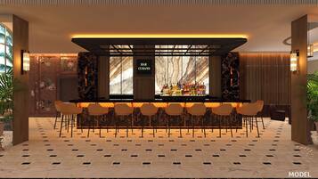 4 bars/lounges, swim-up bar, poolside bar