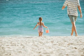 Private beach, beach umbrellas, scuba diving, windsurfing