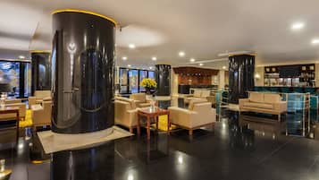 Sala de estar en el lobby