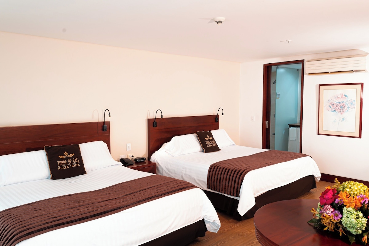 Hypo-allergenic bedding available, pillowtop beds, in-room safe, desk