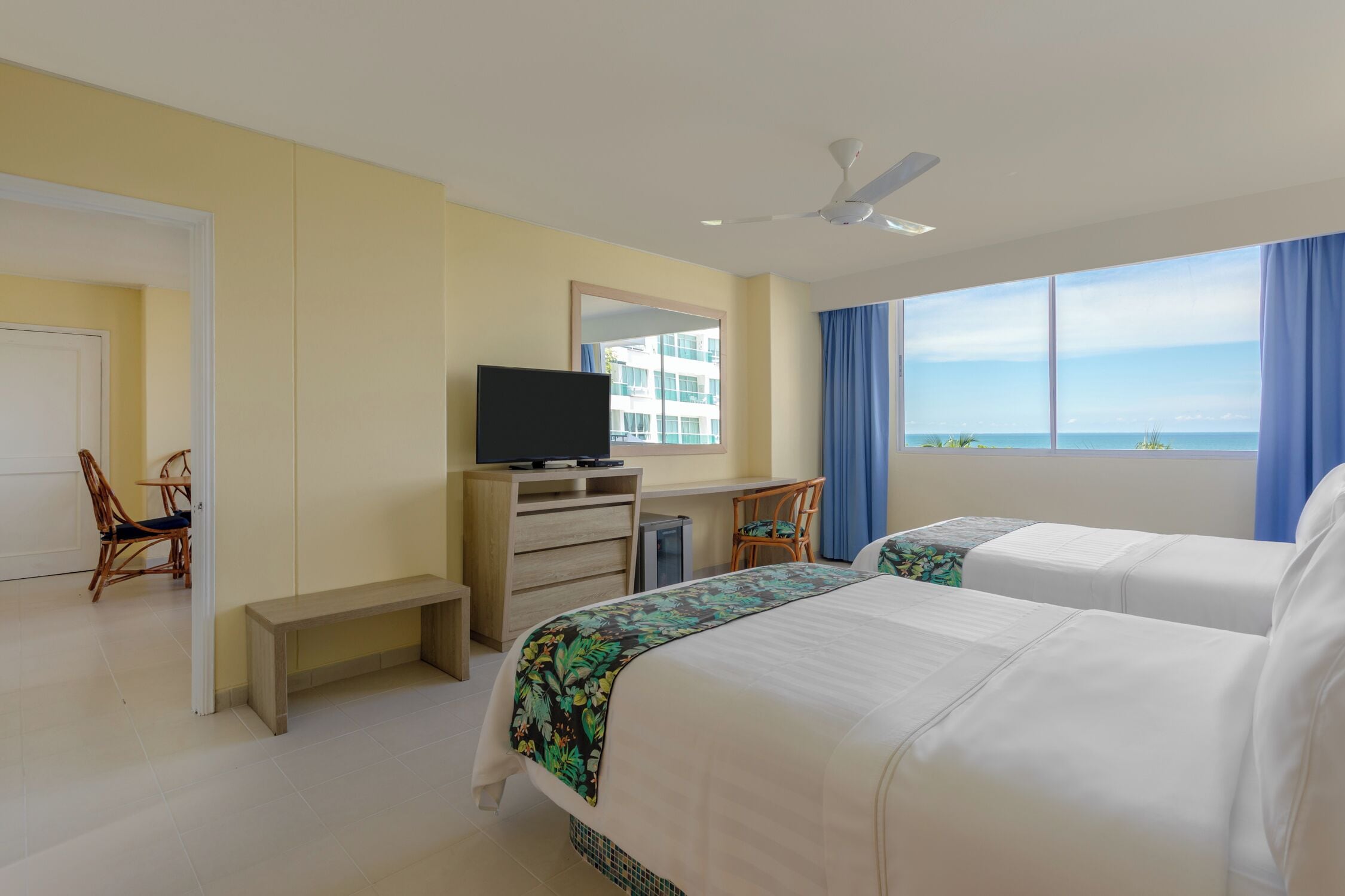 family room, 1 bedroom | 1 bedroom, premium bedding, minibar, in-room safe