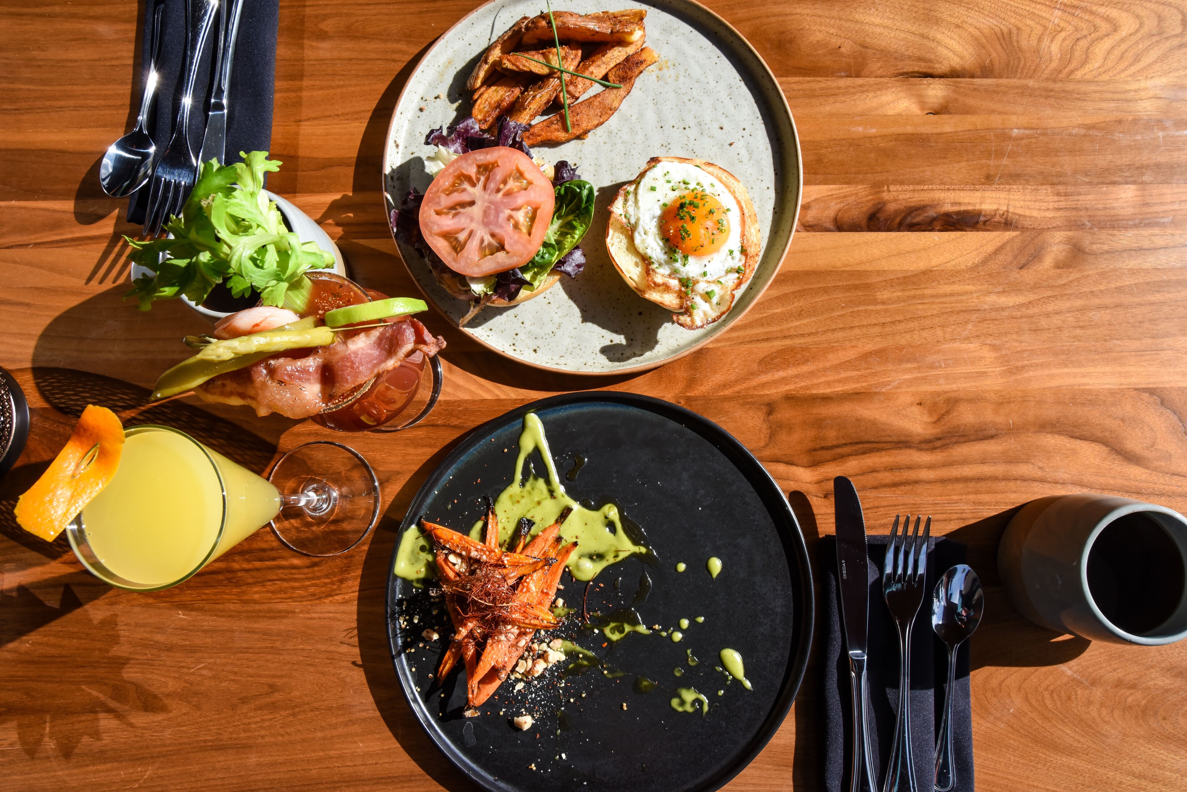 breakfast and dinner served