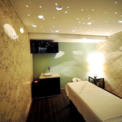Sauna, body treatments, aromatherapy, hot stone massages