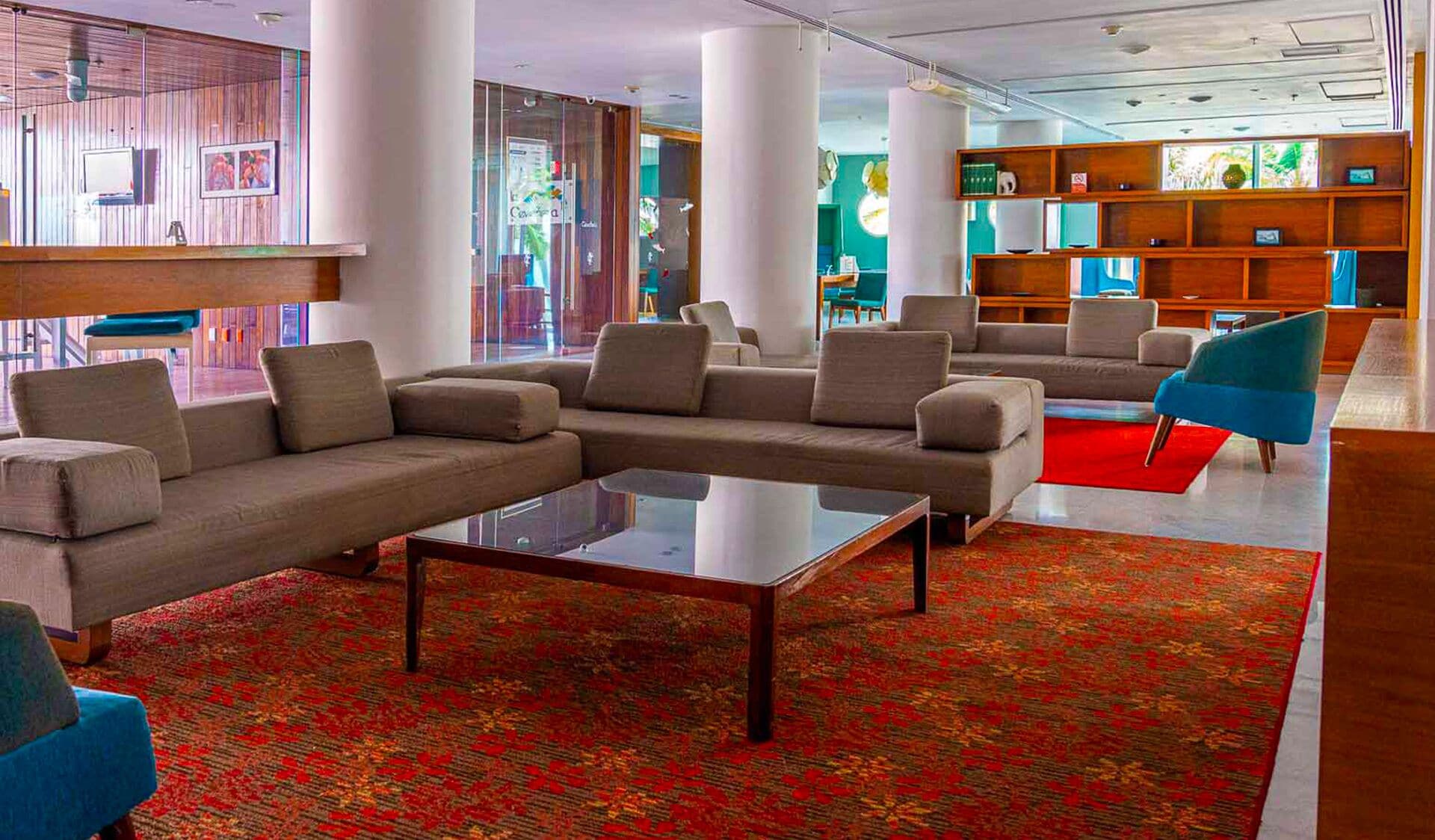 Sitzecke in der Lobby