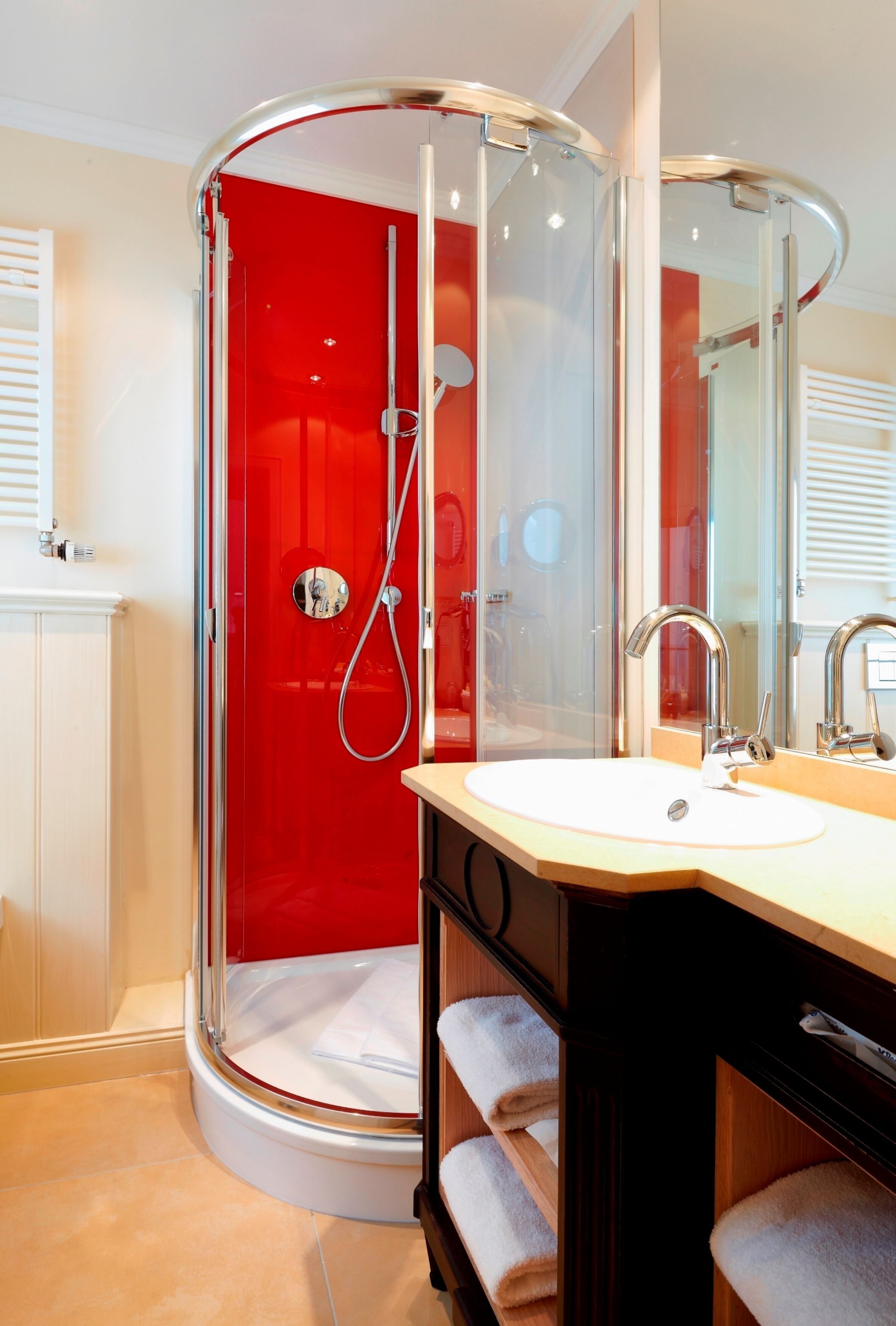 free toiletries, hair dryer, bathrobes, slippers