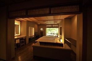 Japanese Style Suite with Open-air Bath, FUJI or UME | 1 bedroom, premium bedding, down comforters, minibar