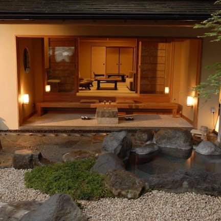 Kadan Suite with Open-Air Bath Aoi Non Smoking | Premium bedding, down comforters, minibar, in-room safe