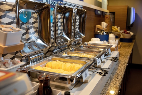 Free buffet breakfast