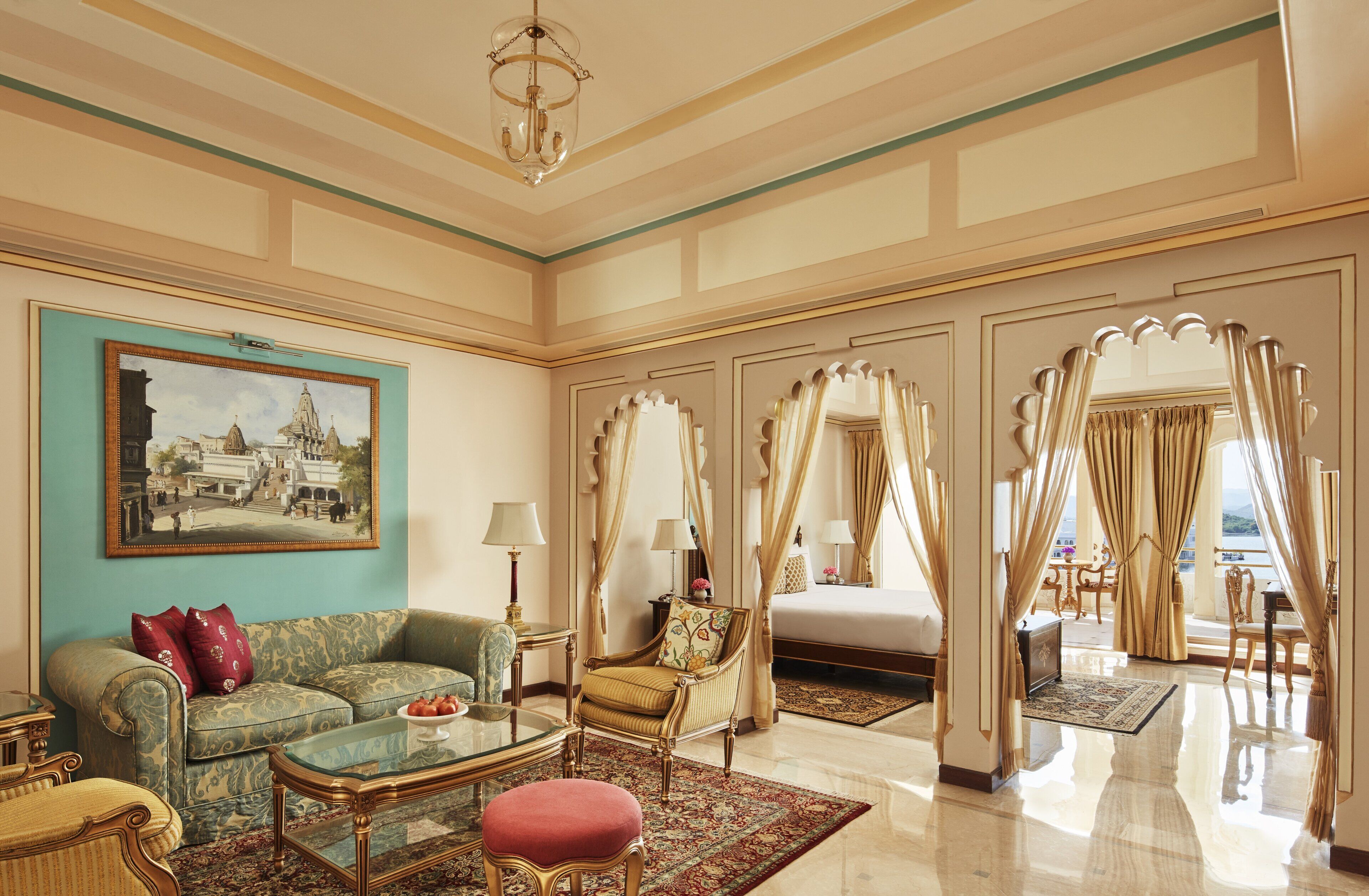 luxury suite, lake view (with shared sit-out) | 1 bedroom, frette italian sheets, premium bedding, down duvets