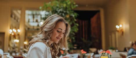 Daily buffet breakfast (EUR 30 per person)