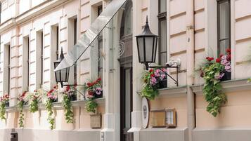 Fachada del alojamiento