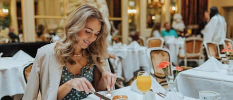 Daily buffet breakfast (EUR 30 per person)