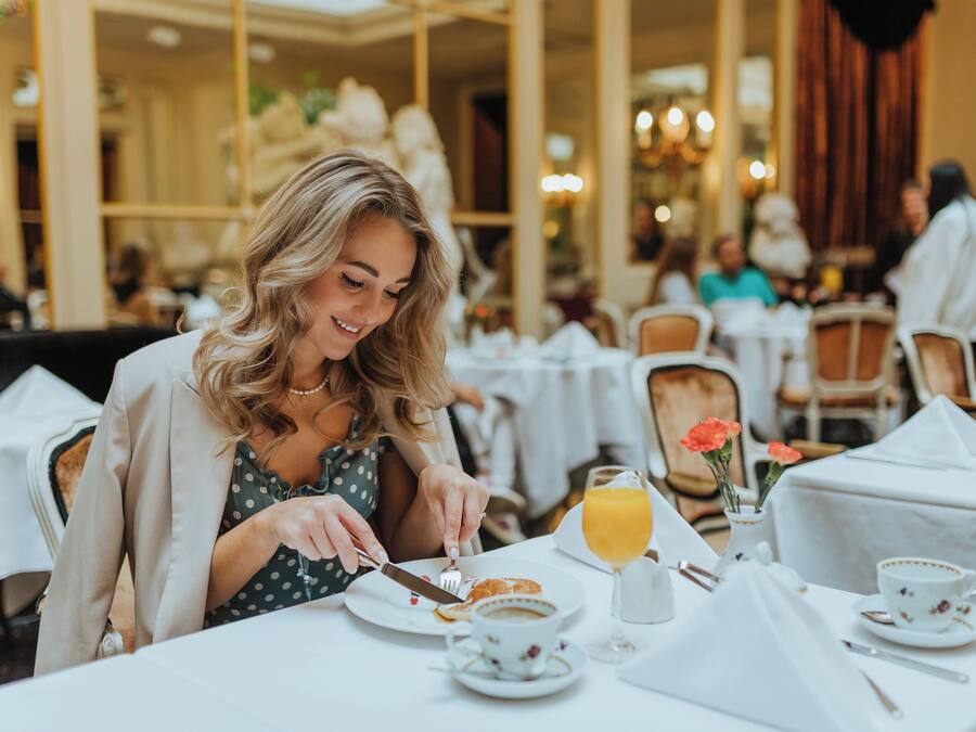 Daily buffet breakfast (EUR 30 per person)