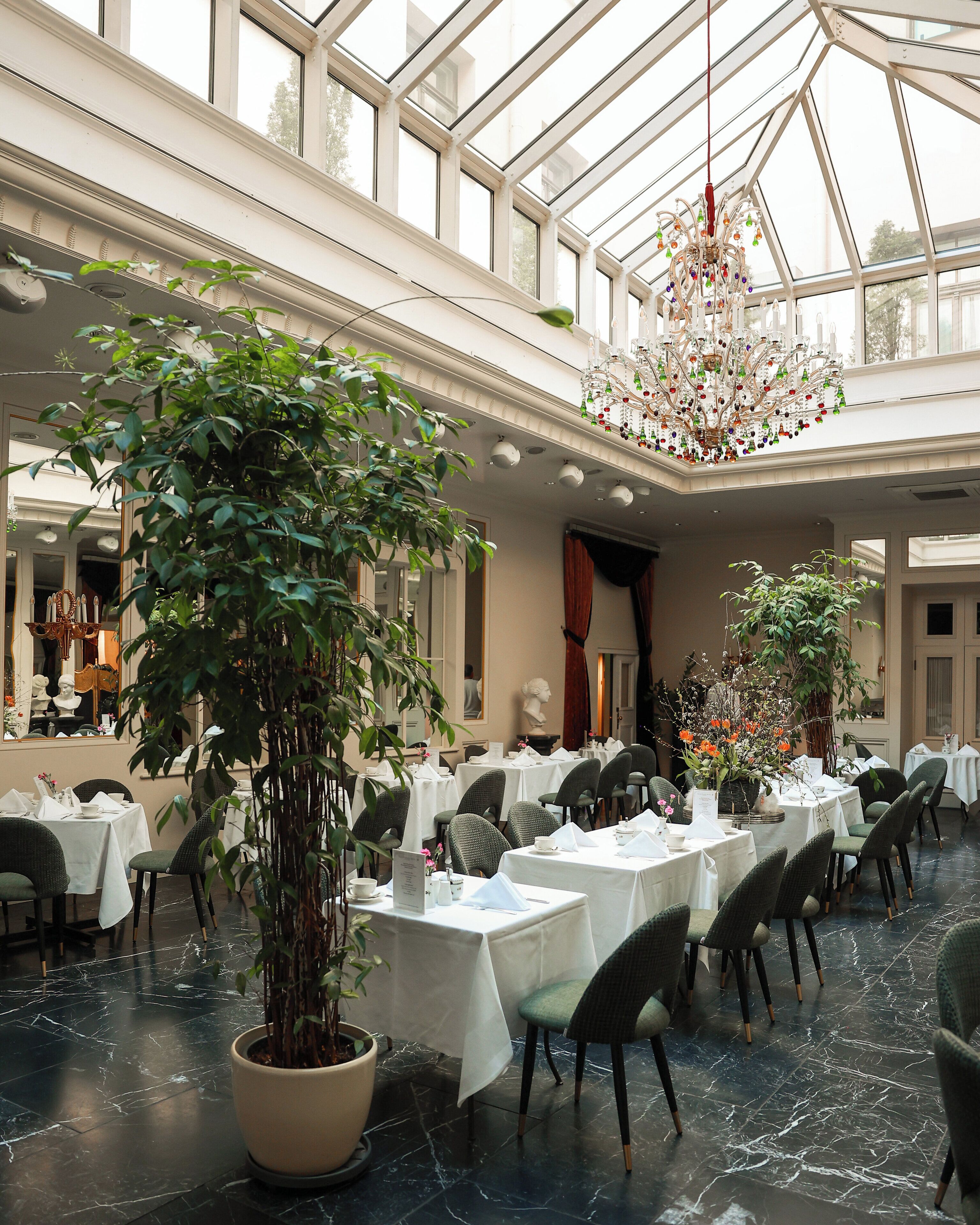 Daily buffet breakfast (EUR 30 per person)