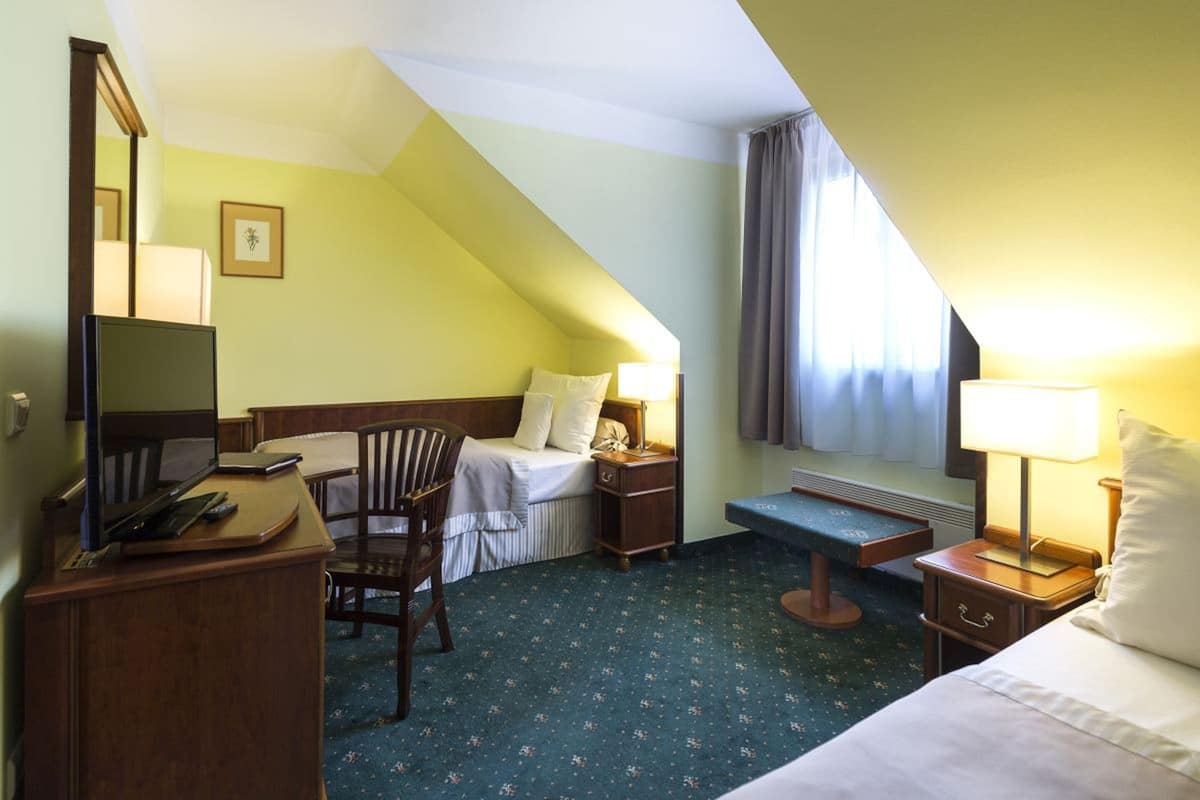 Standard Double or Twin Room | Minibar, in-room safe, desk, blackout curtains