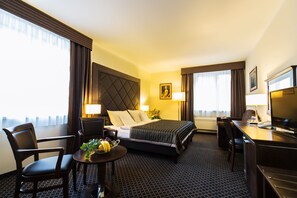 Minibar, in-room safe, desk, blackout drapes