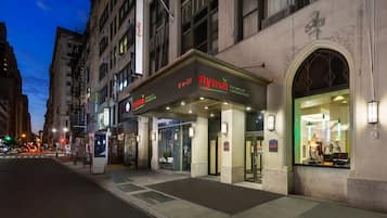 Front of property - evening/night