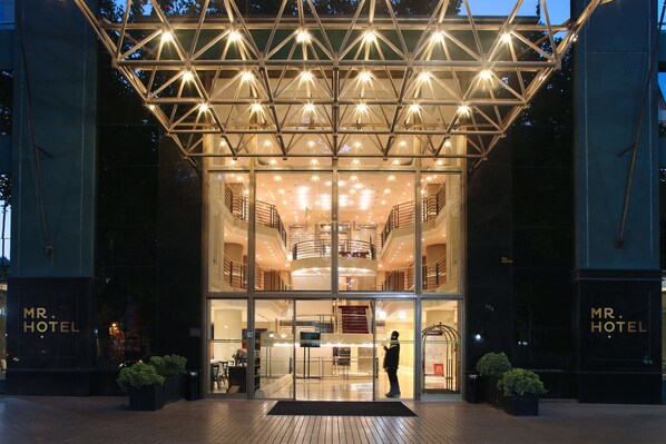 Entrada al alojamiento