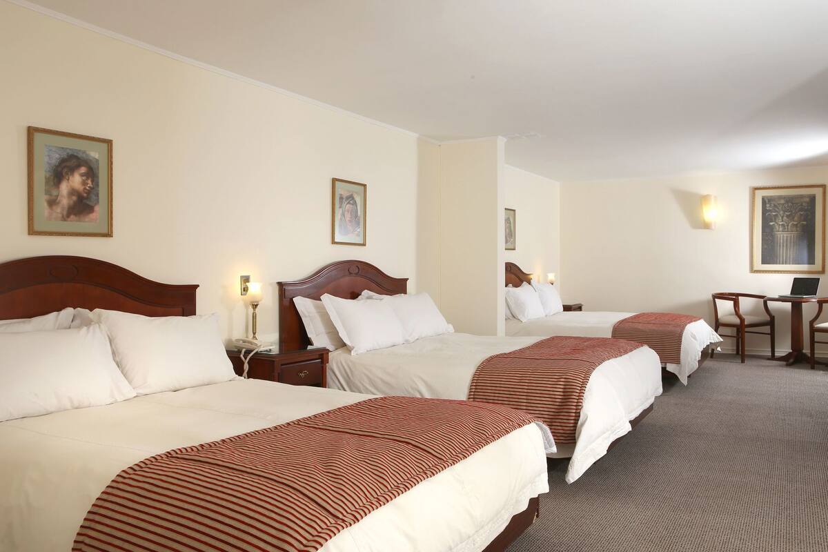 Premium bedding, minibar, in-room safe, desk