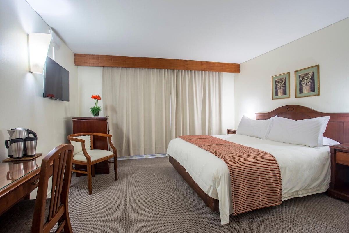 Ropa de cama de alta calidad y minibar