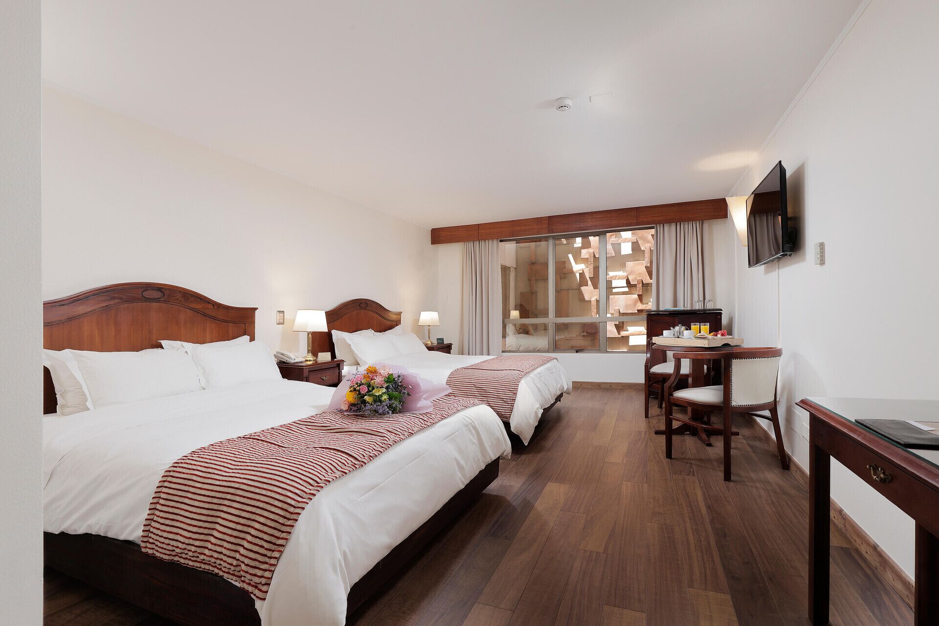 Premium bedding, minibar, in-room safe, desk