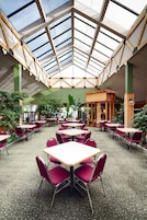 Free daily self-serve breakfast