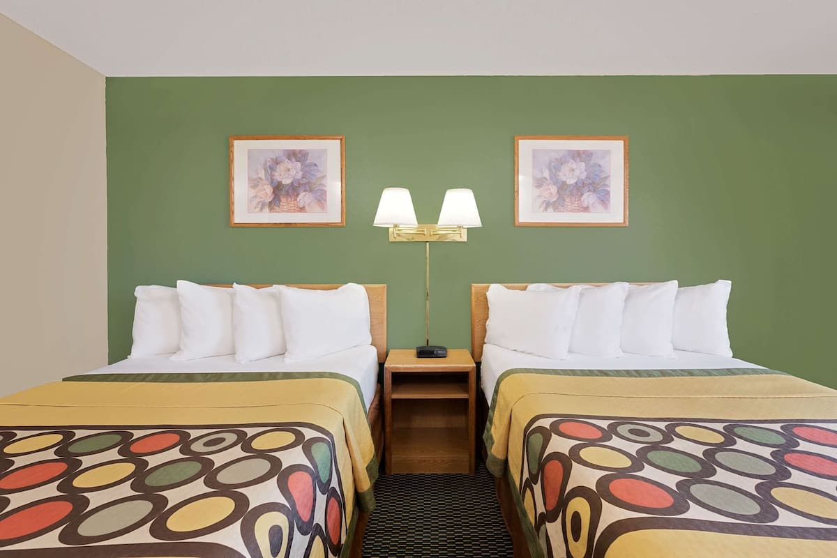 Blackout curtains, free cots/infant beds, rollaway beds, free WiFi